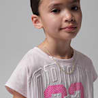 Jordan Little Kids' Boxy T-Shirt and Bike Shorts Set