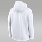 Michigan Wolverines Statement Wordmark Lockup Heavyweight Men's Jordan College Pullover Hoodie