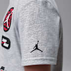 Jordan Little Kids' Dynasty Patch T-Shirt and Mesh Shorts Set