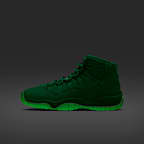 Air Jordan 11 Retro 'Green Screen' Older Kids' Shoes