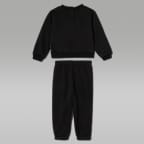 Dvoudílná souprava Jordan Brooklyn Fleece s mikinou s kulatým výstřihem pro kojence (12–24 měsíců)