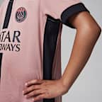 Jersey de fútbol Jordan Dri-FIT Replica del Paris Saint-Germain alternativo 2024/25 Stadium para niños talla grande