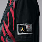 Playera Jumpman Stencil Splatter para niños talla grande Jordan