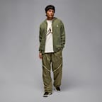 Hoodie com fecho completo Jordan Brooklyn Fleece para homem