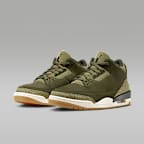 Air Jordan 3 Retro 'Medium Olive' Men's Shoes