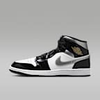 Black/White/Metallic Gold/Metallic Silver