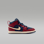 Tenis para niños de preescolar Jordan 1 Mid SE
