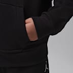 Conjunto de sudadera con gorro de 2 piezas de cierre completo infantil Jordan Brooklyn Fleece