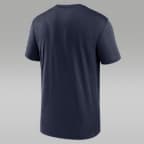 Playera universitaria marca Jordan Dri-FIT para hombre Michigan Sideline Legend