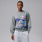 Jordan Brooklyn Women's Graphic Crew-Neck Sweatshirt