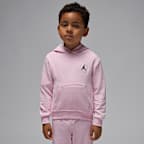 Conjunto de 2 piezas de sudadera con gorro sin cierre infantil Jordan Brookly French Terry