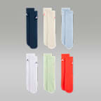 Chaussettes mi-mollet Jordan Everyday Essentials pour enfant (6 paires)