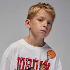Playera Sketch para niños talla pequeña Jordan
