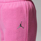 Conjunto de 2 piezas con sudadera con gorro de cierre completo para niños talla pequeña Jordan Brooklyn Fleece