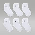 Calcetines al tobillo para niños talla grande (6 pares) Jordan Everyday Essentials