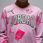 Set med långärmad t-shirt och byxor Jordan 23 för barn