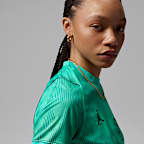 Brazil 2026 Stadium Goalkeeper Women's Jordan Dri-FIT Football Short-Sleeve Replica Shirt