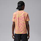 Playera Geo Tie Dye para niños talla grande Jordan