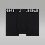 Jordan Big Kids' Cotton Core Boxer Briefs (3-Pack)