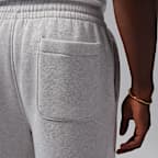 Jordan Brooklyn Men's Statement Fleece Open-Hem Trousers