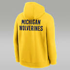 Michigan Club Basketball 2-Hit Men's Jordan College Pullover Hoodie