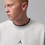 Jordan Sport Hoop Fleece Dri-FIT-Sweatshirt mit Rundhalsausschnitt (Herren)