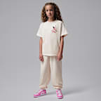 T-shirt dla dużych dzieci Geo Burst Flight Jordan