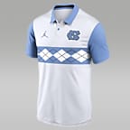 North Carolina Tar Heels Primetime Campus Vapor Men's Jordan Dri-FIT College Polo - White