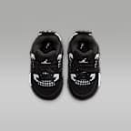 Jordan 4 Retro 'White Thunder' Baby/Toddler Shoes