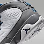 Air Jordan 9 Retro "Flint Grey and French Blue" Big Kids' Shoes