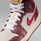 Tenis para niños grandes Air Jordan 1 Mid SE