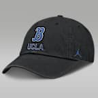 Gorra universitaria marca Jordan ajustable para hombre UCLA On-Field Club Gameday - Negro