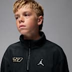 Sudadera de Polar Fleece de cierre de 1/4 Mountainside para niños talla grande Jordan