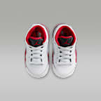 Jordan 5 Retro "Fire Red Black Tongue" Baby/Toddler Shoes
