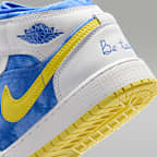 Air Jordan 1 Mid Sneaker School Big Kids' Shoes