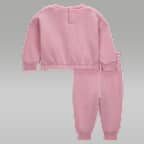 Dvoudílná flísová kojenecká souprava Jordan Jumpman Club Bubble (3–6 měsíců)