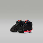 Chaussure Jordan 6 Retro « Infrared Salesman » pour bébé et tout-petit
