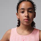 Vestido en capas Dri-FIT para niños talla grande Jordan Secret Diary