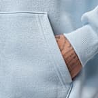 Jordan Brooklyn Fleece Bol Kesimli Tam Boy Fermuarlı Erkek Kapüşonlu Üstü