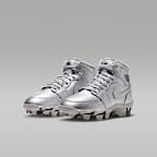 Jordan 1 Mid Little/Big Kids' Cleats