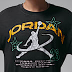 Playera Geo World Tour para niños talla grande Jordan