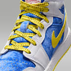Air Jordan 1 Mid Sneaker School Big Kids' Shoes