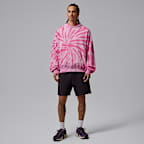 조던 브루클린 플리스 남성 타이다이 풀오버 페스티벌 후디