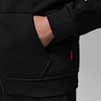 Bluza z kapturem i zamkiem na całej długości dla dużych dzieci Jordan Brooklyn Fleece