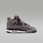 エア ジョーダン 4 レトロ "Cave Stone and Black" ジュニアシューズ