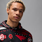 Sudadera con gorro sin cierre de tejido Fleece con estampado para hombre Jordan Essentials