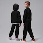 Jordan Brooklyn Fleece Conjunto de dos piezas con cuello redondo - Niño/a pequeño/a