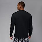Jordan Sport Men's Dri-Fit Long-Sleeve T-Shirt