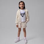 Shorts Jordan de French Terry para niños talla pequeña Brooklyn