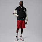 Jordan Brooklyn Cat Scratch Men's Black Cat Shorts